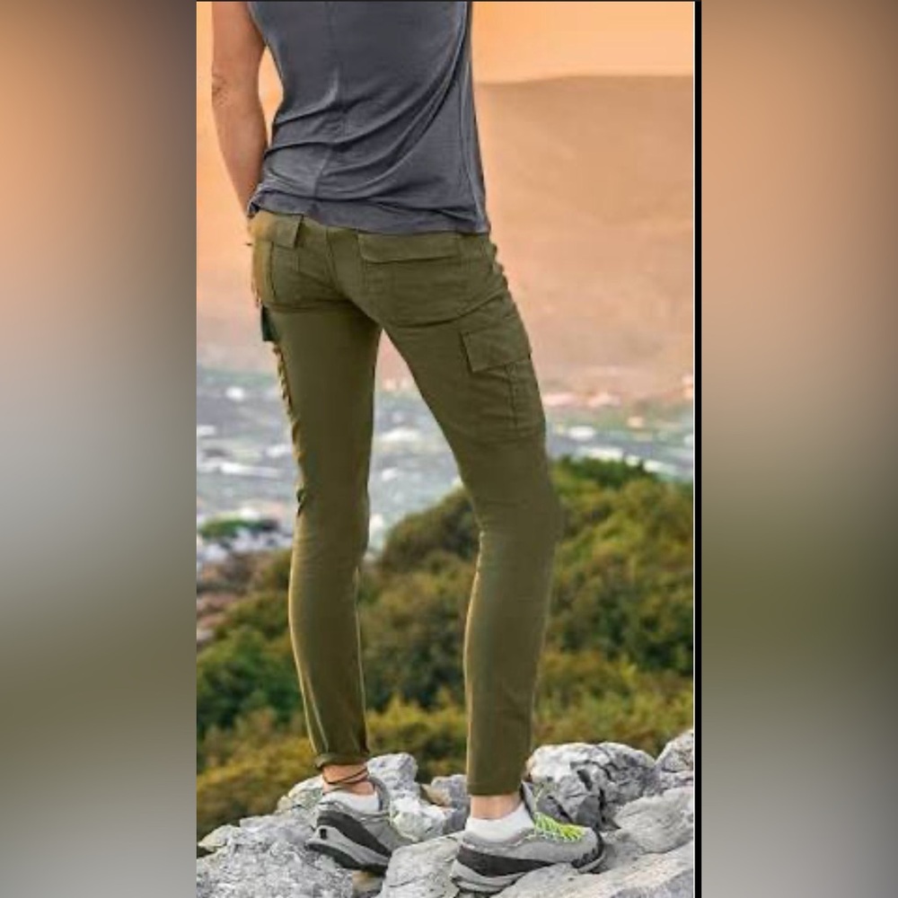 Prana Olive Utility Cargo Pants
